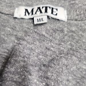 MATE Gray Crewneck Tee